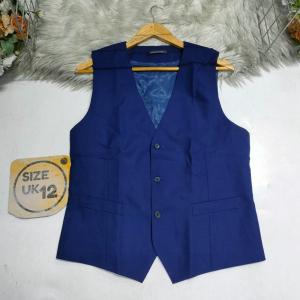 Blue women half coat