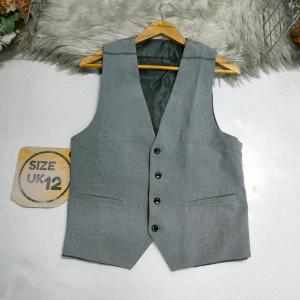 Grey womens half coat