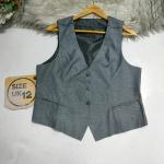 Grey Womens half coat