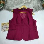 Maroon half coat