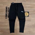 Black puma sweatpants